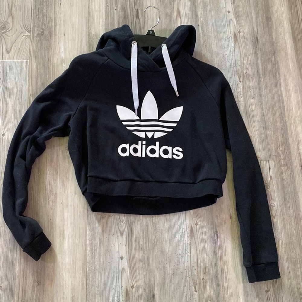 Adidas Cropped Hoodie